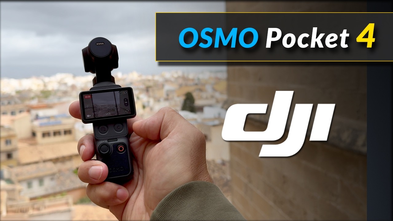DJI Osmo Pocket 4 im Praxistest - 4K Mini-Gimbal - Vergleich - Preis und Rabatt-Angebot