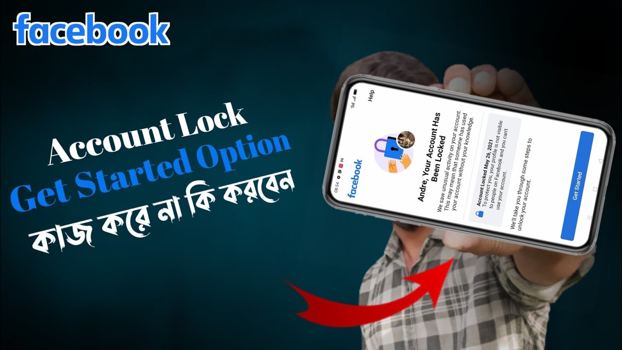 facebook account lock get started| Facebook Learn more problem|facebook locked get started problem