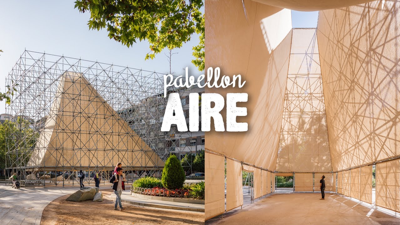 AIRE: el pabellón que transformó Granada con tres materiales