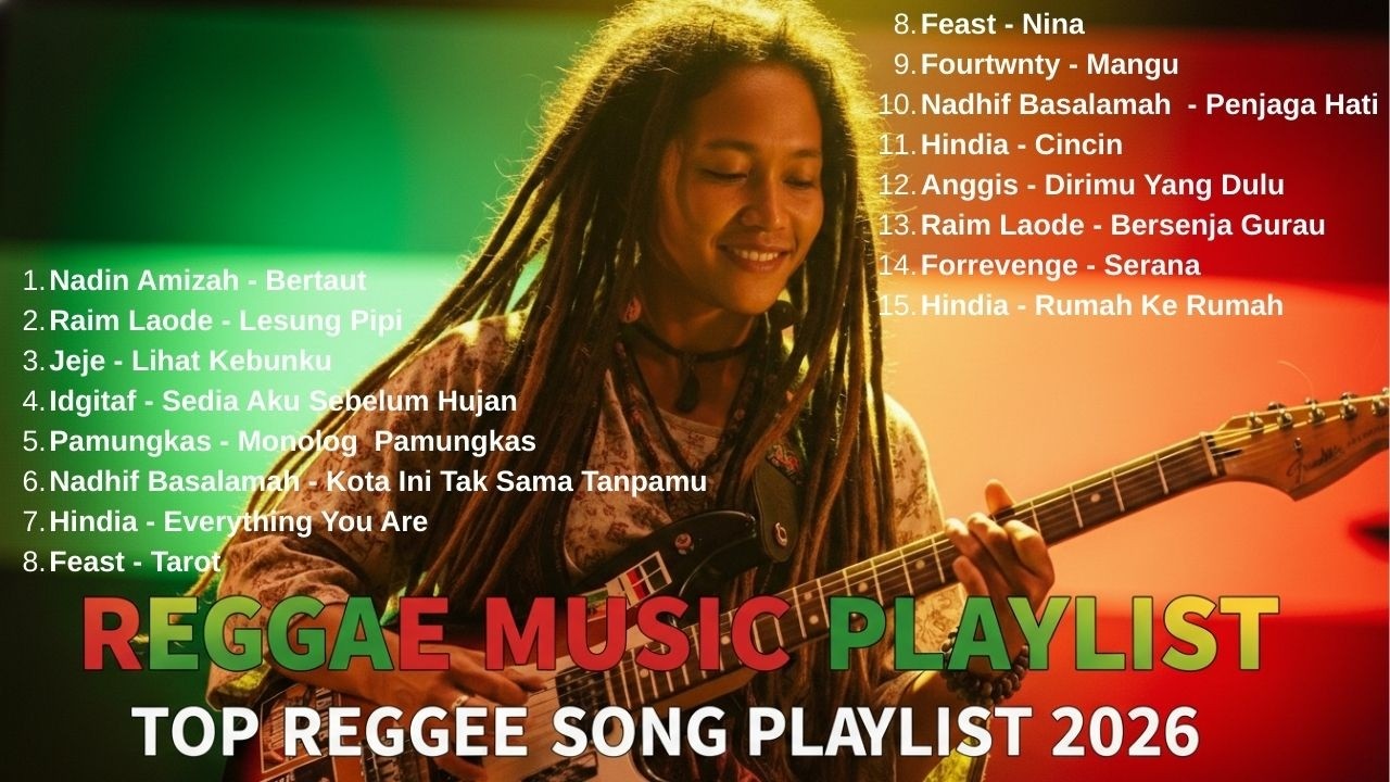 [Playlist] Lagu Reggae Cover Indonesia Terbaik 2026 🎶🌴 Full Album Hits Spotify Paling Banyak Diputar