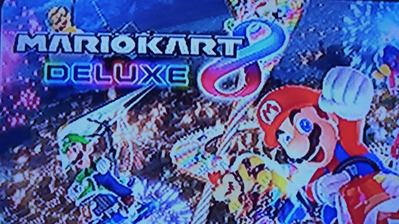 Mario kart 8 deluxe race
