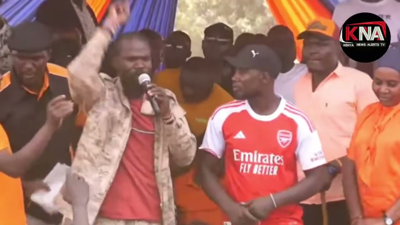NURU OKANGA SHOCKS ODM LEADERS DUE TO HIS DRAMATIC ADDRESS TO THE DEMANDING MILLIONS OF PEOPLE
