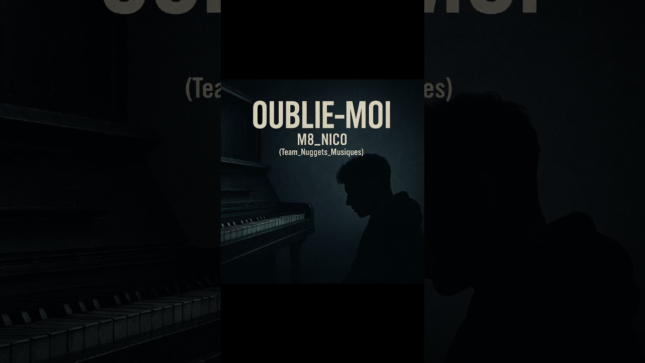 8. Oublie moi #TrapMelodique #RapFrançais2025 #MusiqueMélancolique #ruptureamoureuse #M8Nico