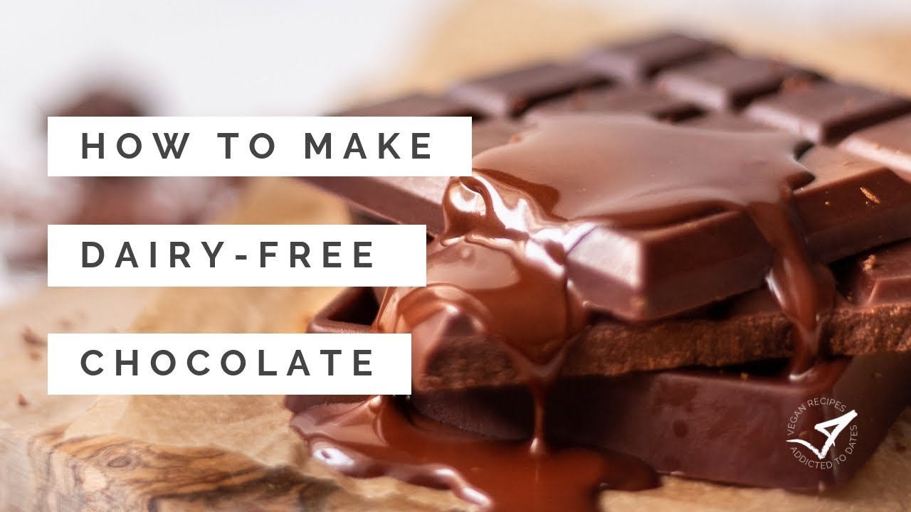 DAIRY-FREE Milk Chocolate | Easy Vegan Recipe