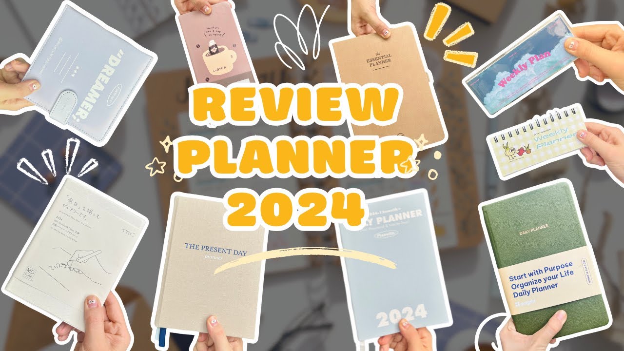 Review Sổ Kế Hoạch 2024 Planner // Happy Hidari