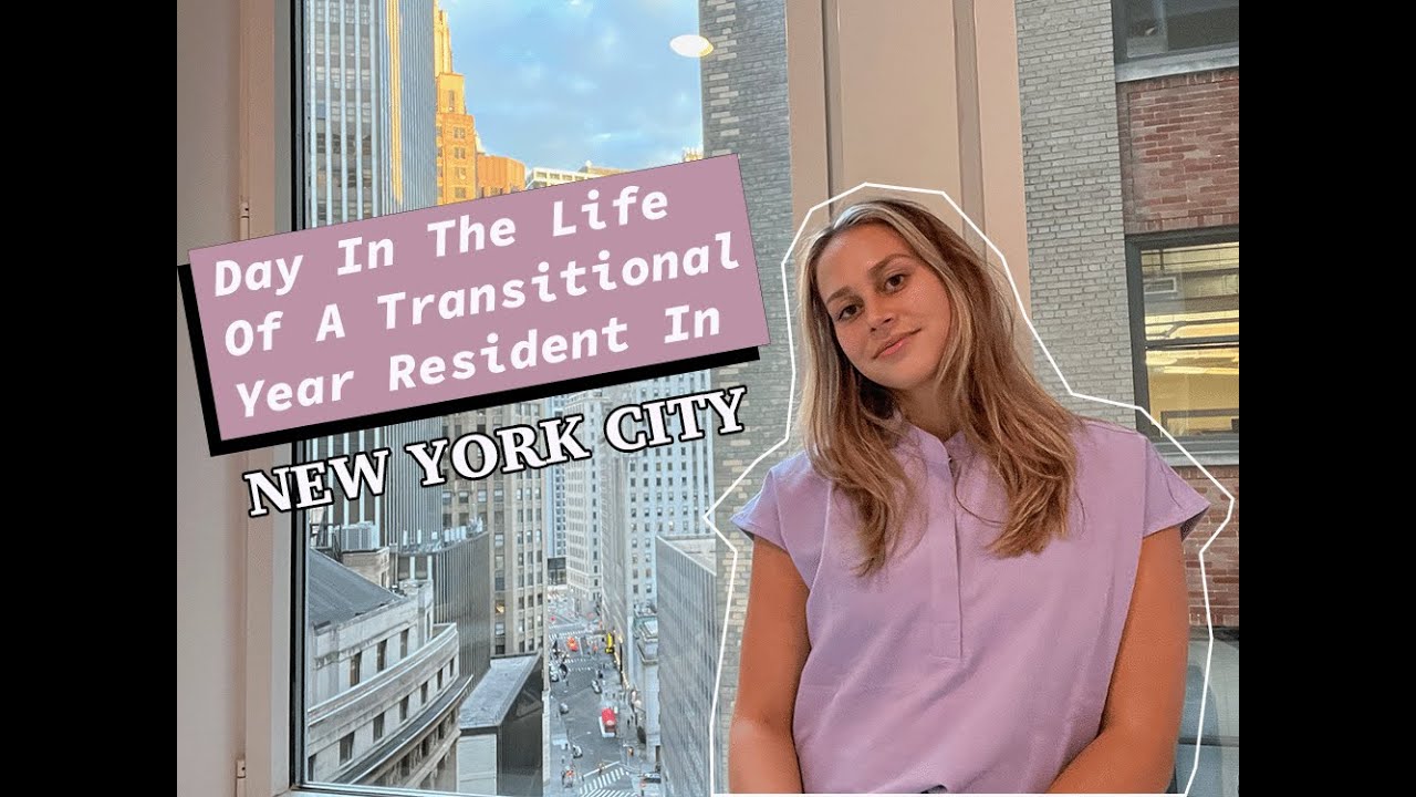 Day In The Life of a Transitional Year Resident in New York City | Day 1