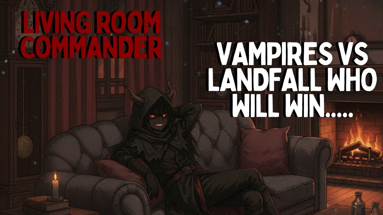 Living-room commander: Vampires vs landfall who will win?