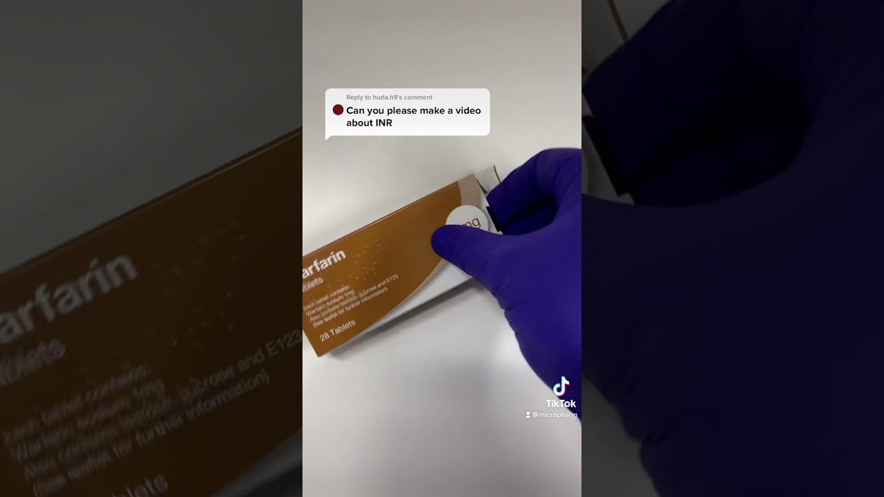 INR Explained in 15 Seconds 💊 #pharmacy #medicine #pharmacist #shorts #nursing #pharmacology