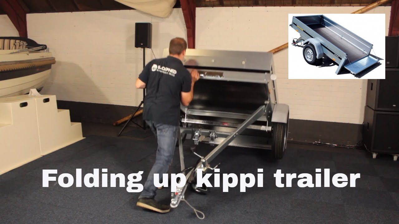 Hoe Klap Je De Brenderup Kippi 200 Bagagewagen in?