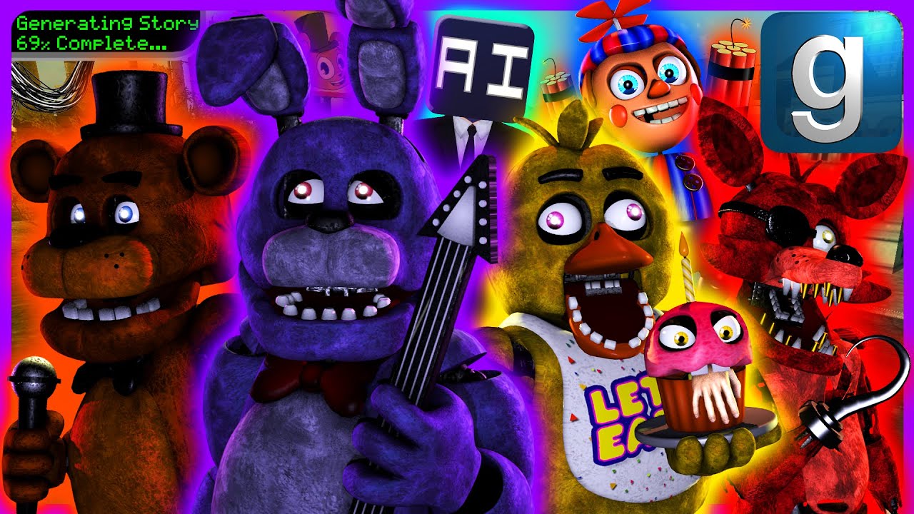Gmod FNAF | The AI Generated Roleplay!