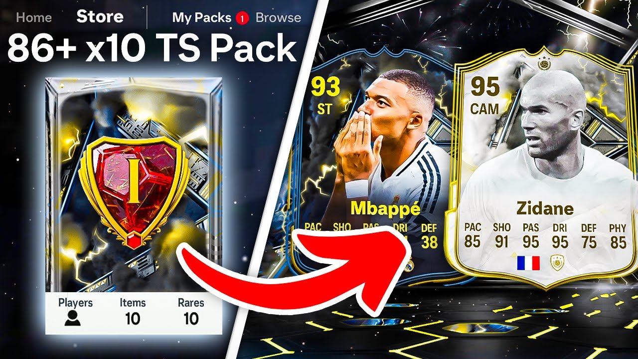 86+ x10 наборов «Удар грома» 1-го ранга! 🤯 FC 25 Ultimate Team