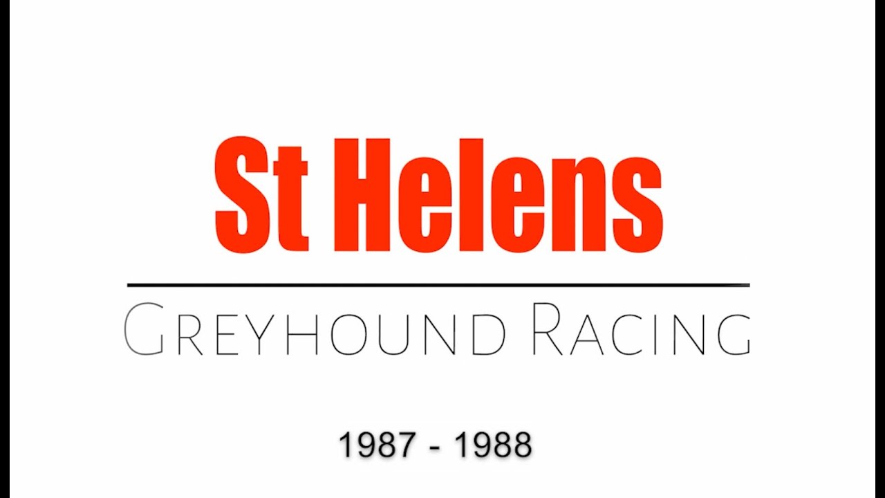 St Helens (Park Road) Greyhound Racing Part 3 of 6 (1987 - 1988)