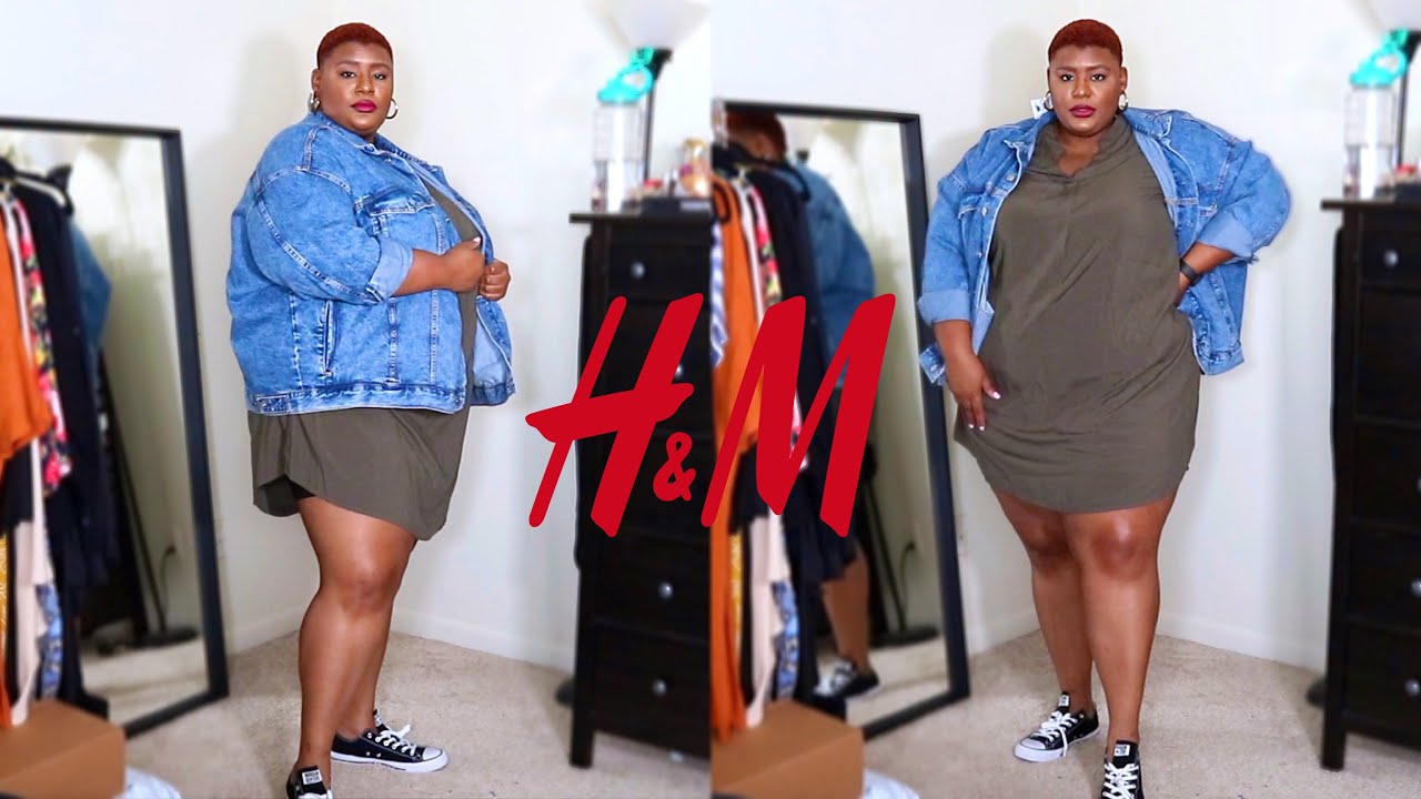 H&M TRY-ON STYLE HAUL // PLUS SIZE & CURVY