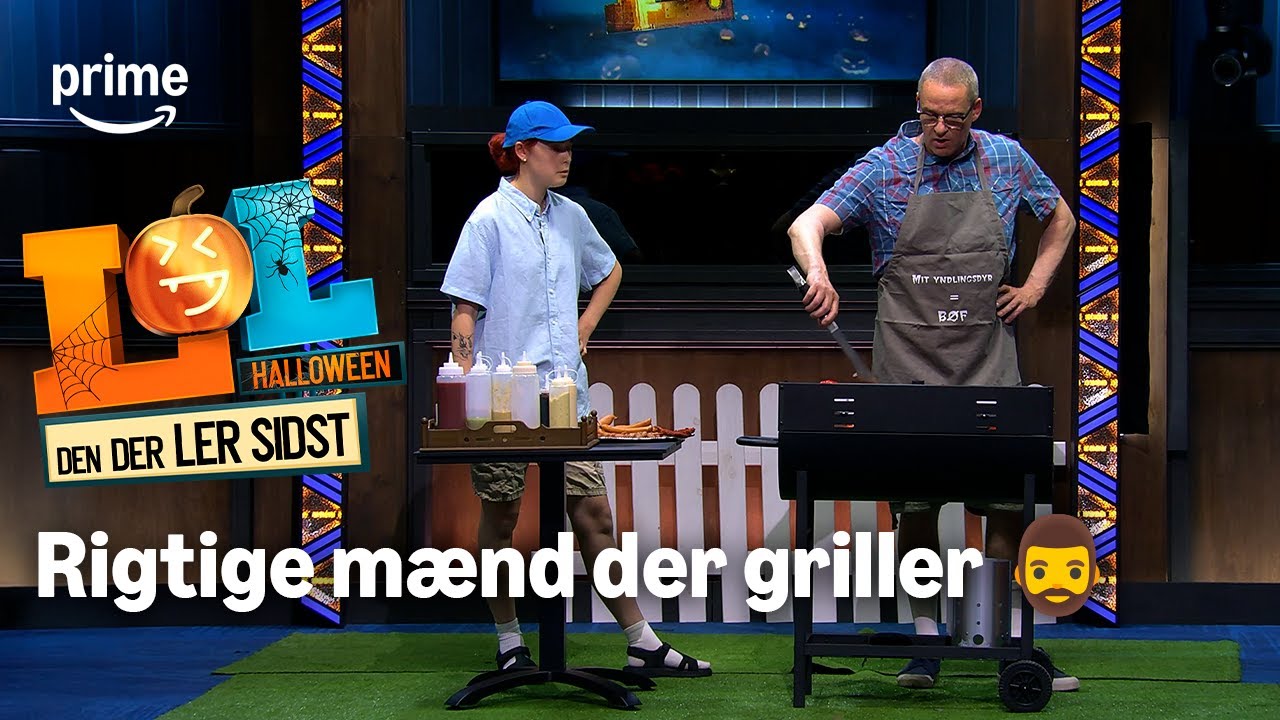 Eva Jin & Jan Elh&oslash;j spiller to rigtige mandem&aelig;nd der griller 🤣 | LOL: Den der ler sidst - Halloween