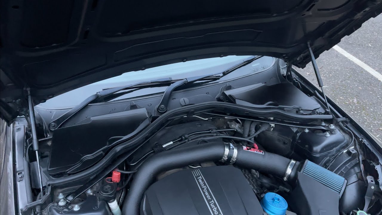 BMW E90, E91, E92, E93  Cowl upgrade. Watch till Actual End ;)