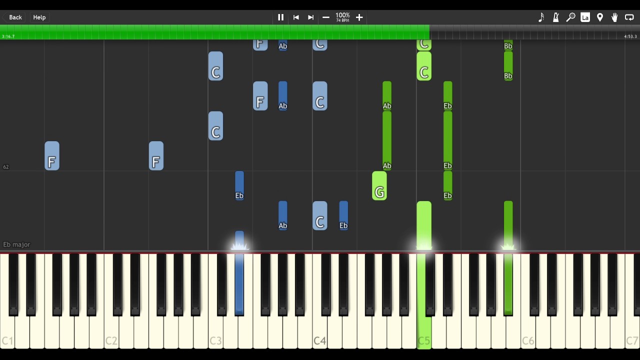 gundam-seed-destiny-fields-of-hope-piano-solo - [Synthesia] Piano cover