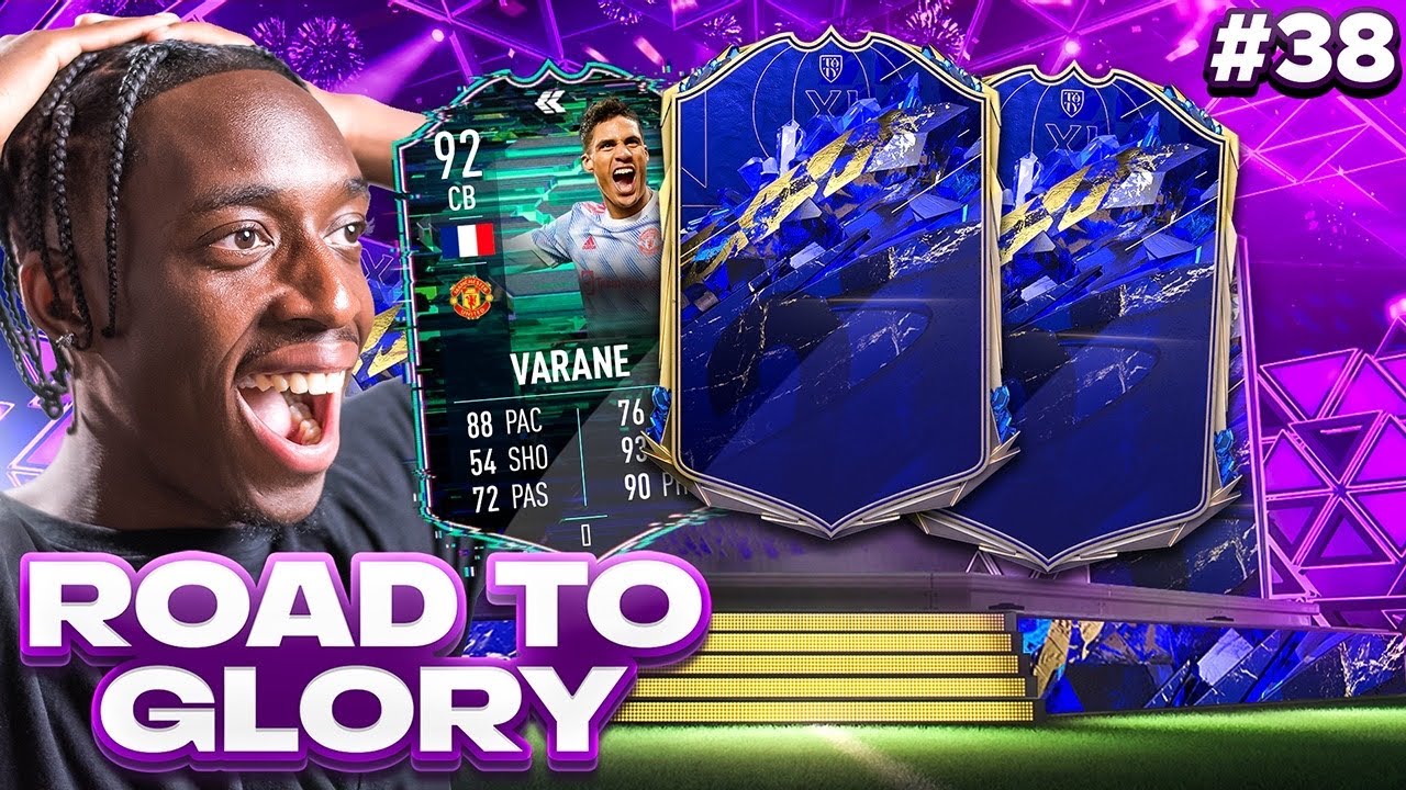 Полный состав команды года&hellip; Воспоминания о Варане! 🔵🚨 #38 (FIFA 22 RTG)