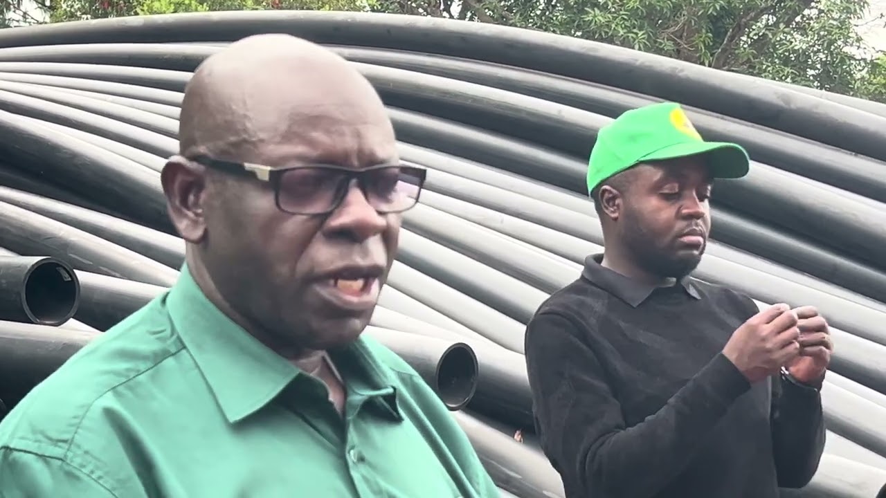 MRADI MKUBWA WA MAJI UNAOKWENDA KUMALIZA KERO YA MAJI MBINGA MJINI 