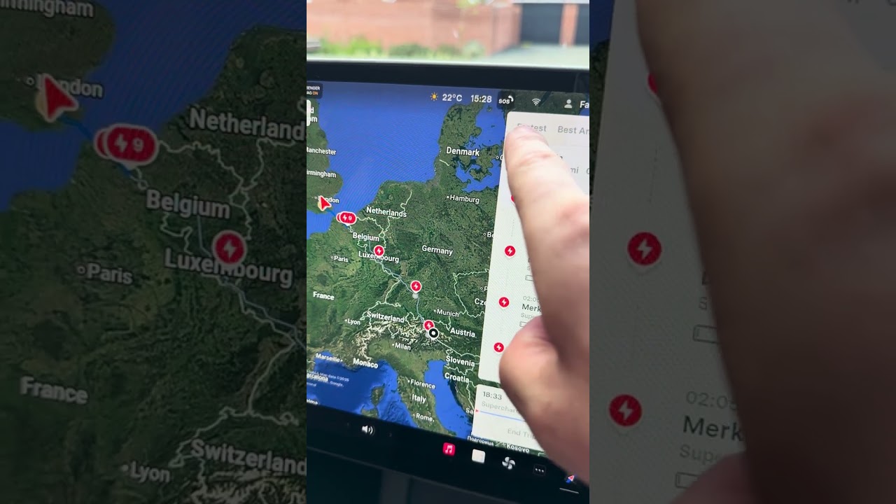 Planning a big trip in a Tesla made easy !!!