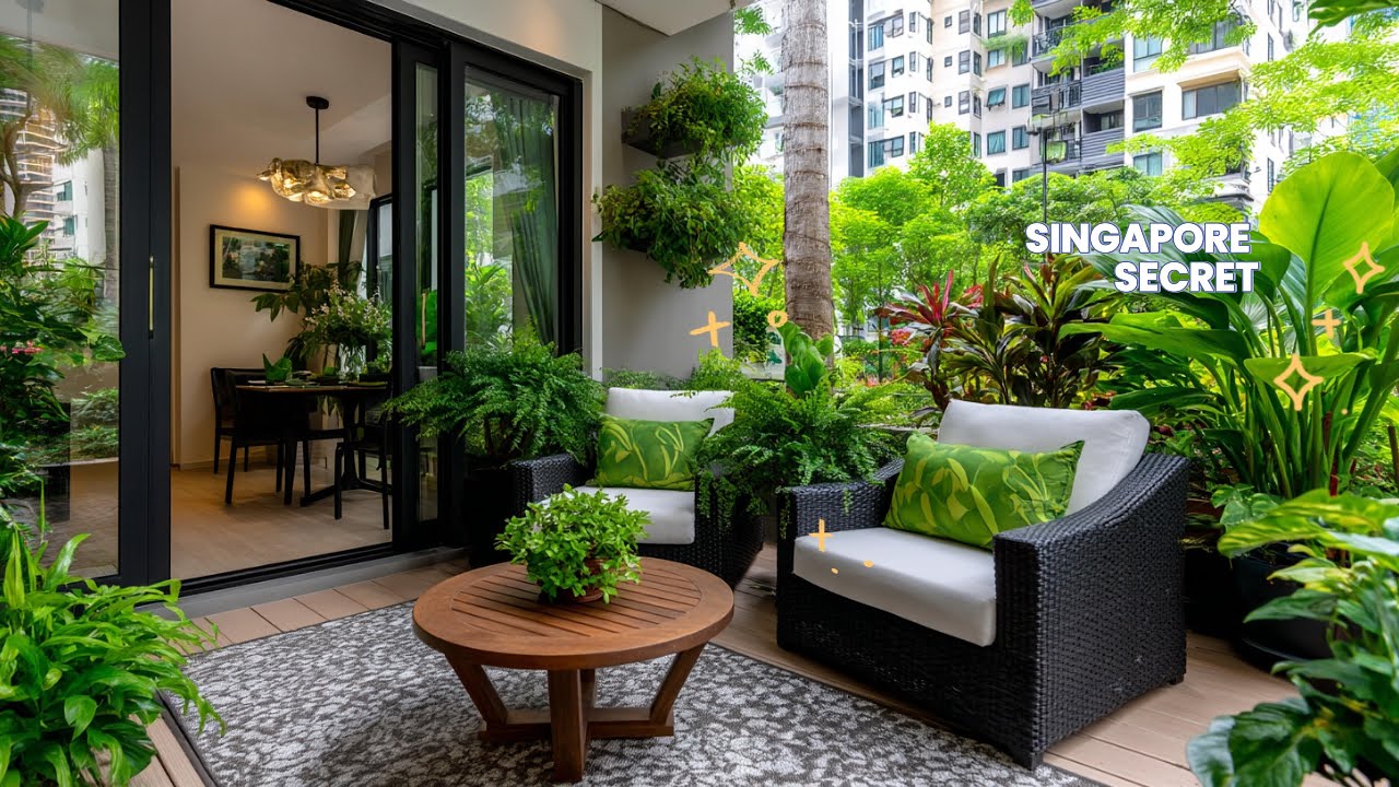 Small Space, Big Paradise: Singapore-Inspired Tropical Gardens for Modern Living