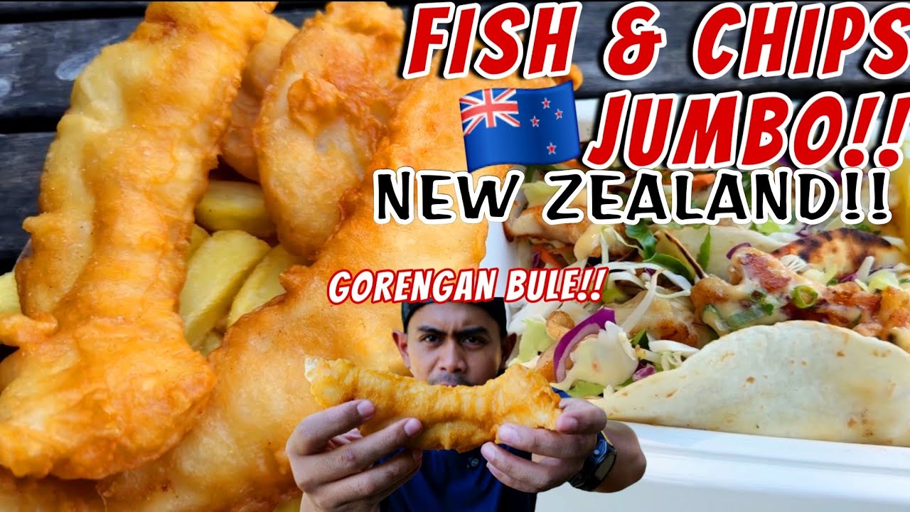 MUKBANG FISH & CHIPS BARENG KELUARGA DI NEW ZEALAND!!