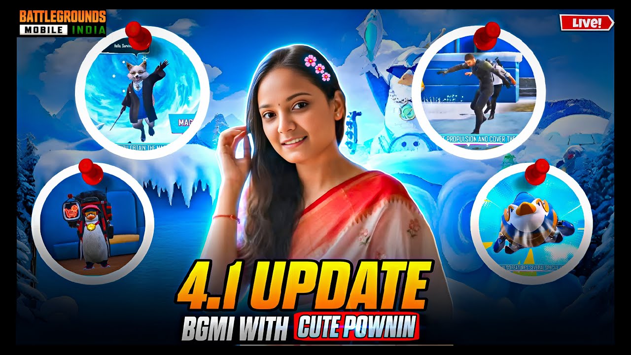 💥 BGMI 4.1 IS HERE! 😍 Exploring All New Features | ENHA IS LIVE | iQOO Neo 9 Pro #bgmia#livestream