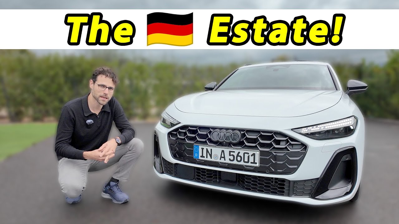 Now best in class? All-new Audi A5 Avant driving REVIEW (2025 A4 Avant replacement)