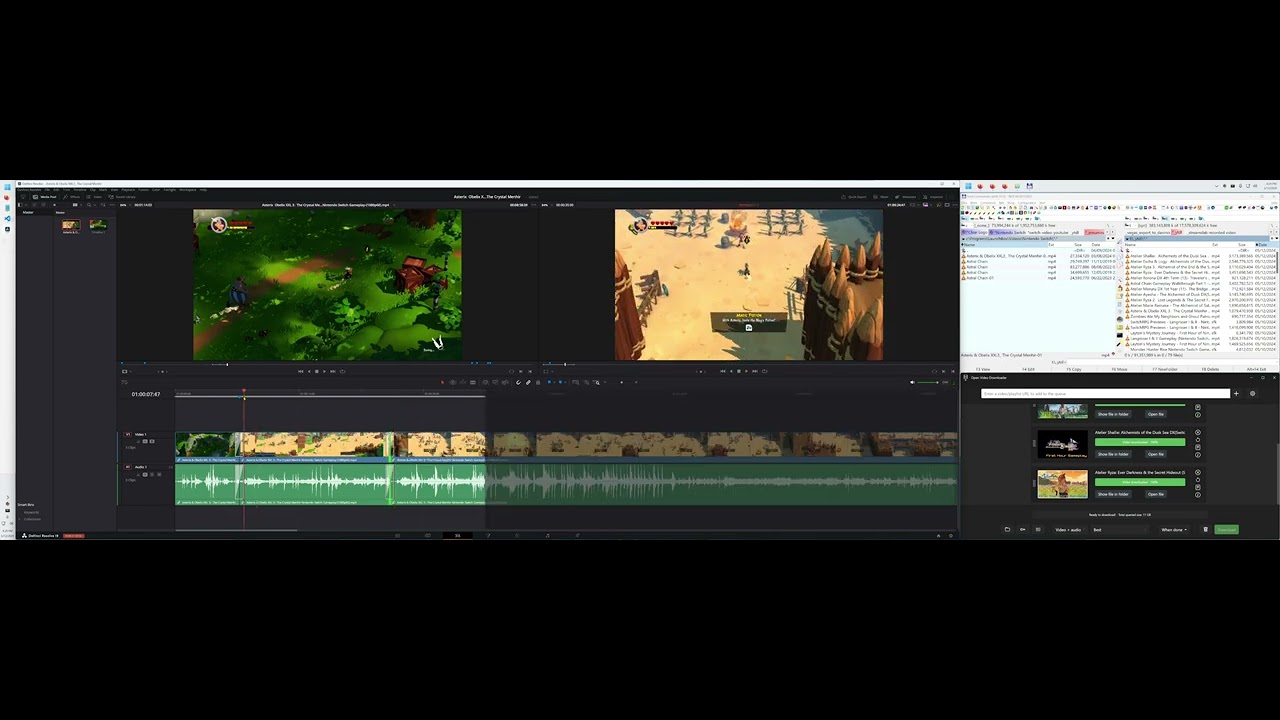 [7680x2160] Da Vinci Resolve Workflow to Create Emumovies Video Snaps - Nintendo Switch - Part 2