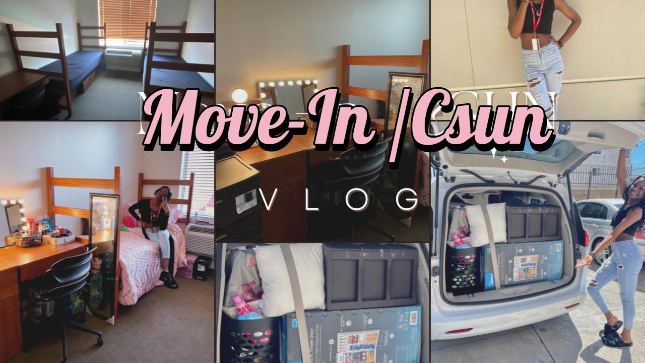 College Move In Day 2023 (Freshman) || California State University Northridge