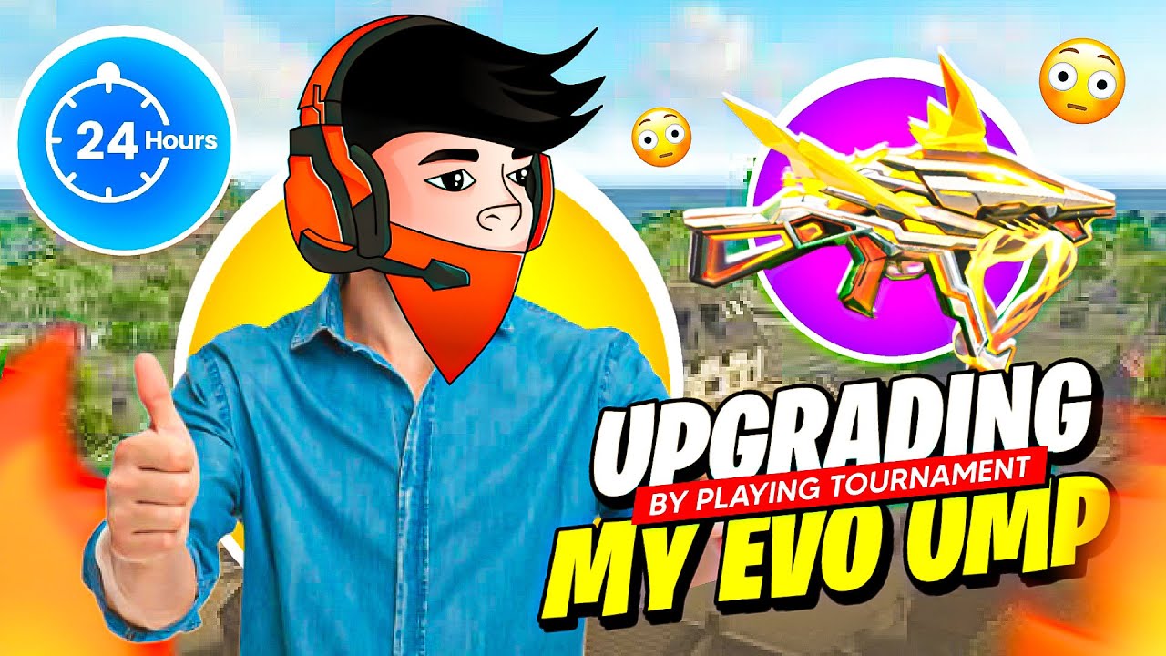 Upgrading My Rare Evo UMP 🔫| By Playing 24 Hours Tournament 🔥| Shreyash!op