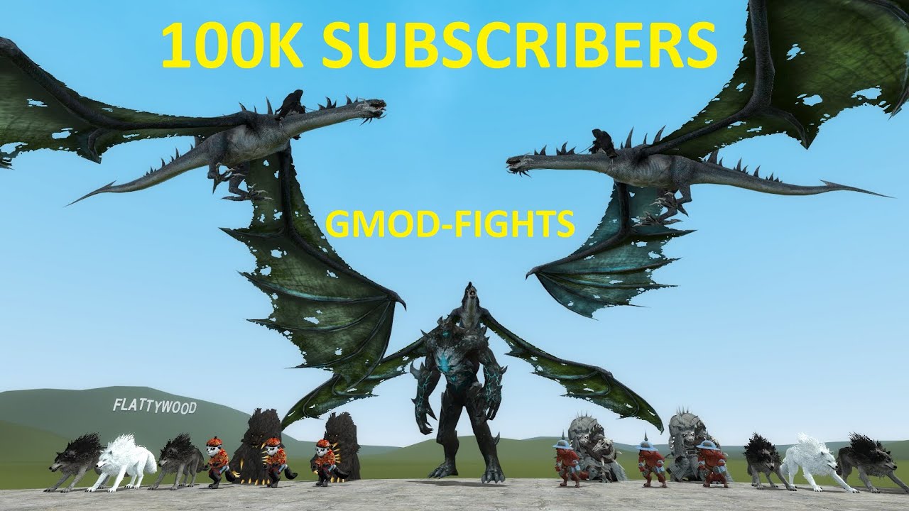 100k SUBSCRIBERS! GMOD-FIGHTS - THANK YOU!
