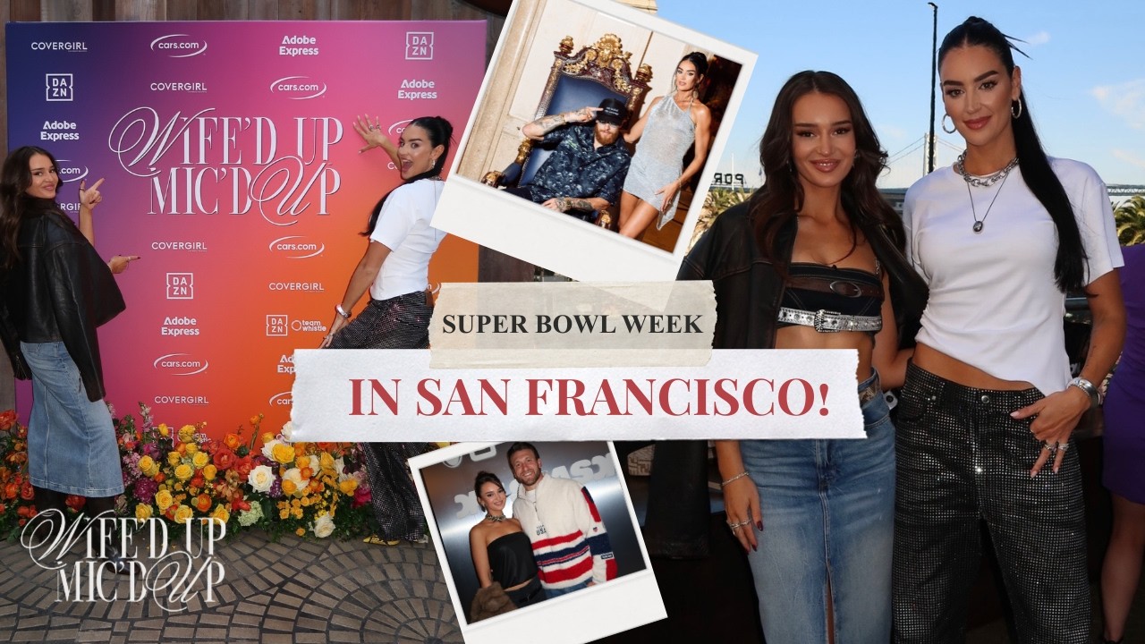 Super Bowl Week with Claire Kittle and Kristin Juszczyk | SI Swim, Off Season, TEU & More
