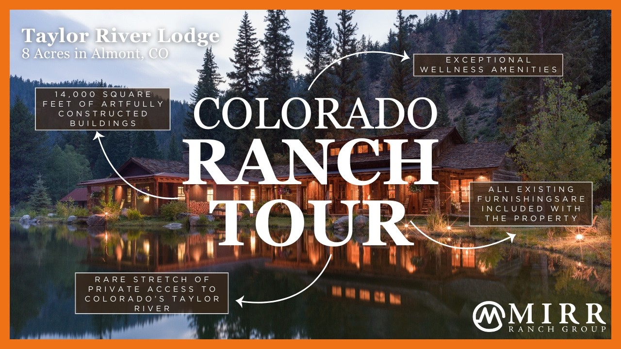 Fishing at Taylor River Lodge in Almont, Colorado