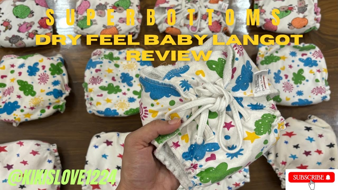 Best Cloth Diaper for Newborns? 🧷 SuperBottoms Dry Feel Langot Demo & Review | KIKI’s Love