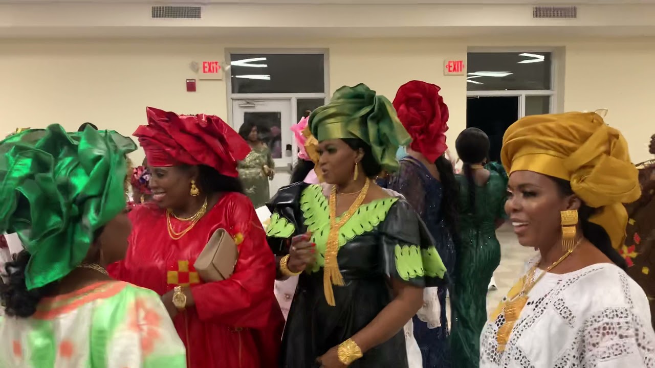 Gambian wedding ;of Abdou Leigh and Binta Ceesay In Maryland