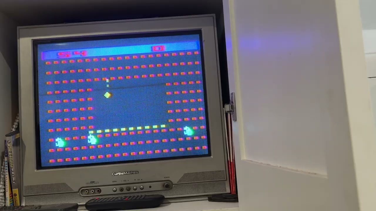 Sssnake Atari 2600 (Data Age) Game 1 for High Score Club. Score 181.