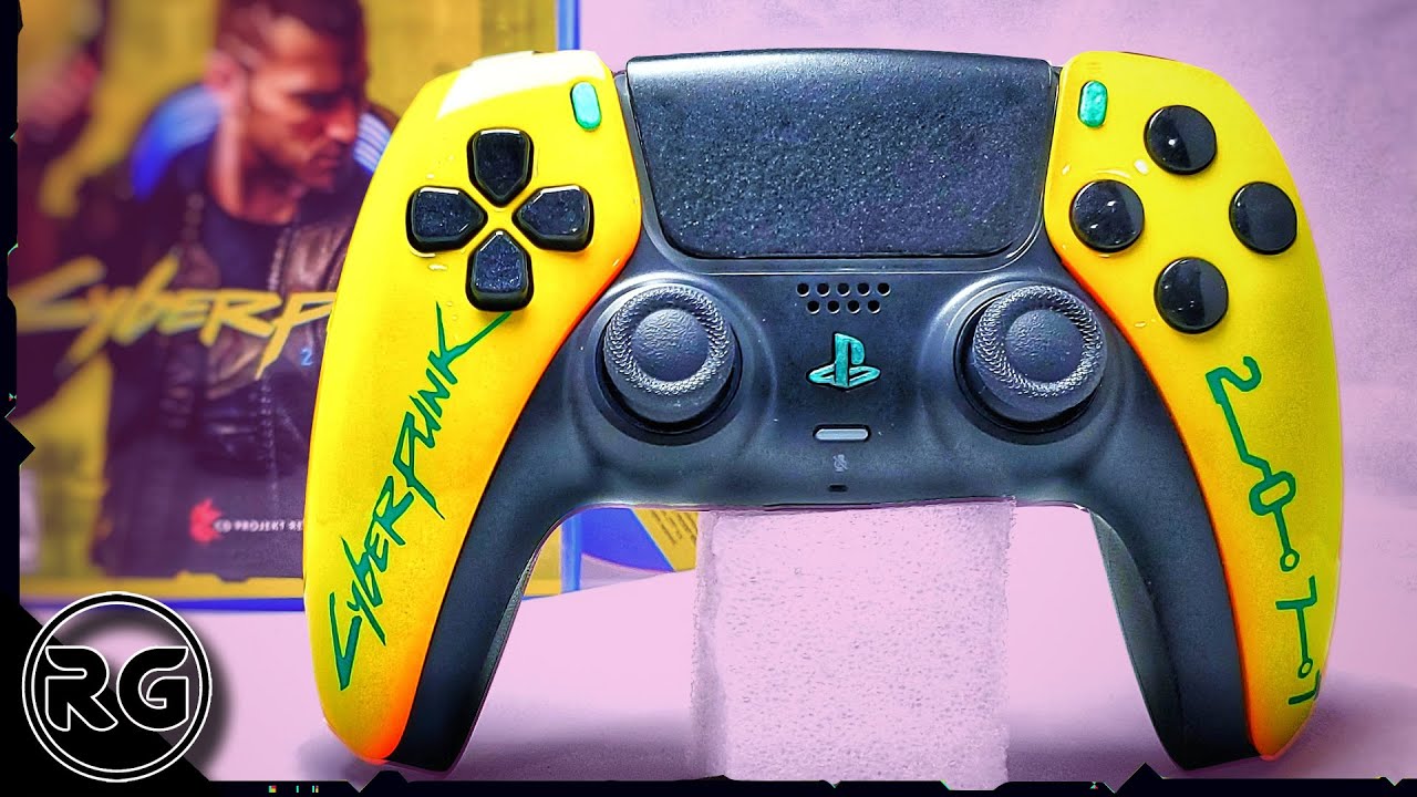 I made the Cyberpunk 2077 PS5 Controller Sony DIDN'T