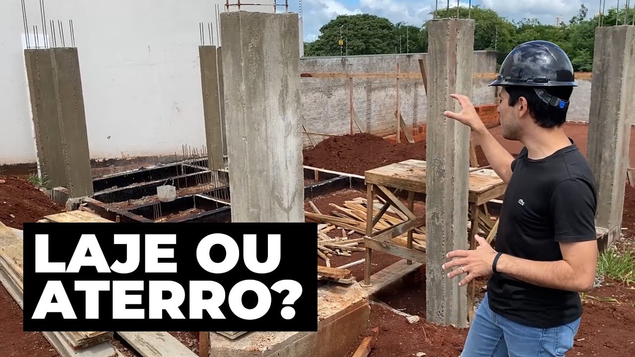 LAJE ou ATERRO? Terreno em Declive