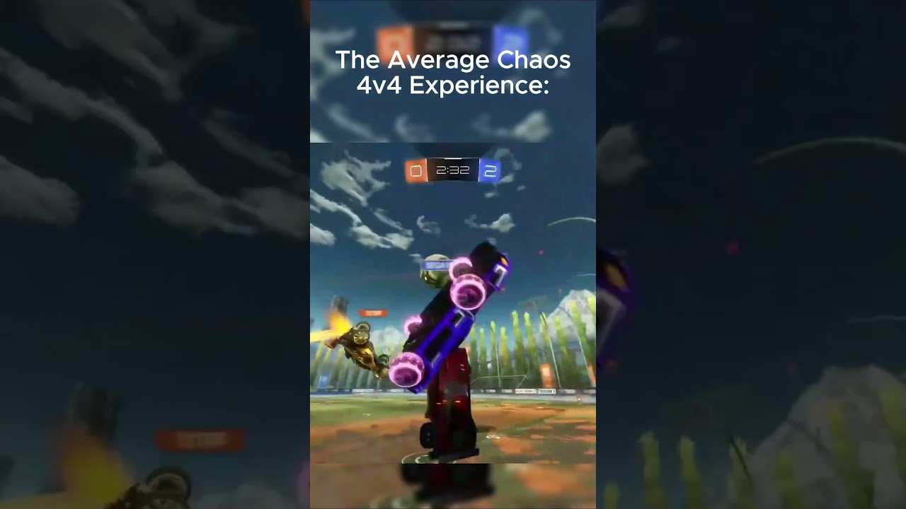 This is why NO ONE Likes ROCKET LEAGUE CHAOS Mode (4v4) 😡😡