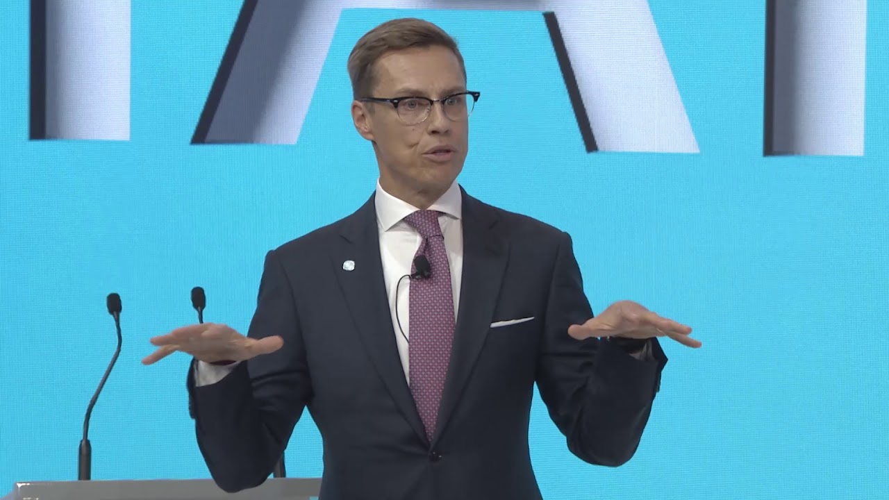 The Pursuit Of Scandinavian Happiness - H.E. Alexander Stubb -  WGS 2018/Highlights