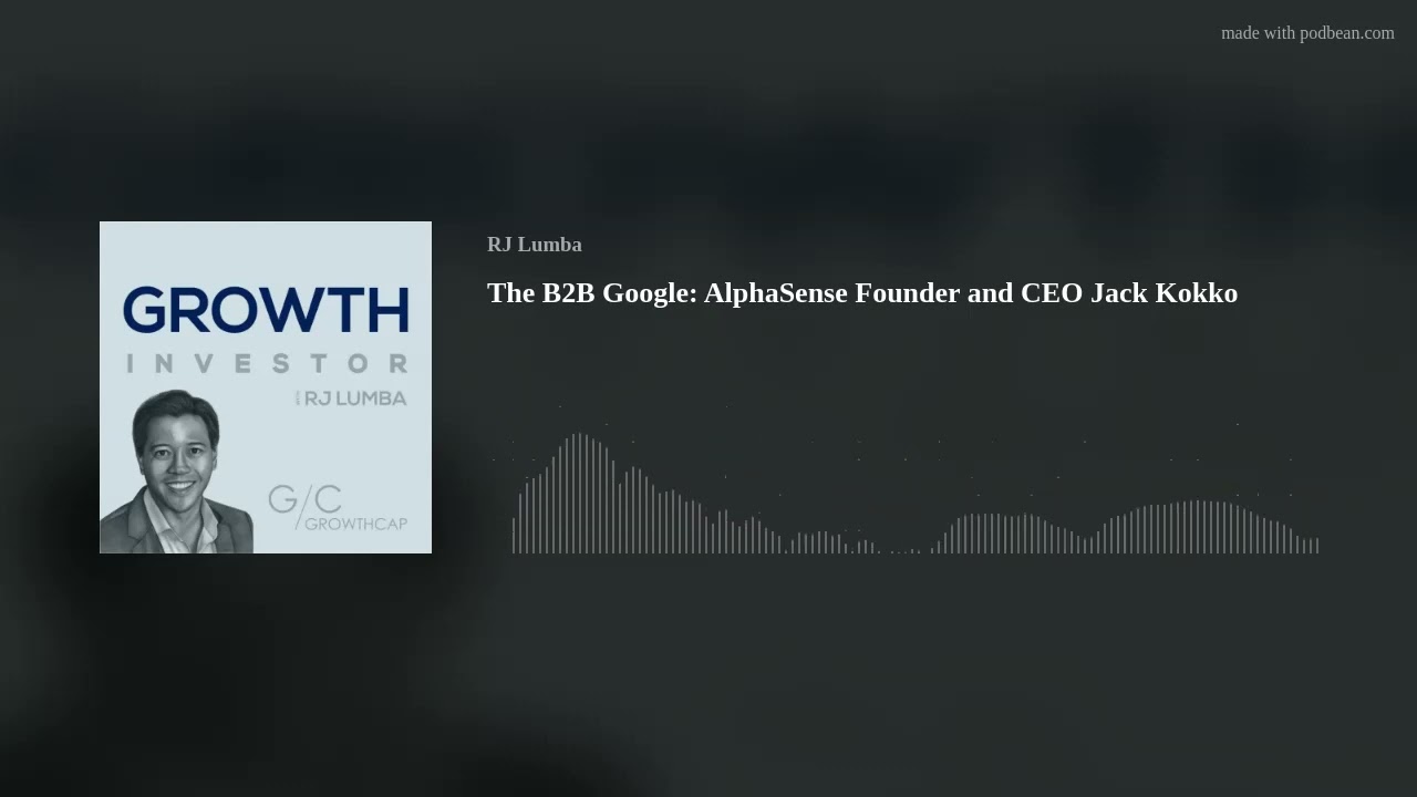 The B2B Google: AlphaSense Founder and CEO Jack Kokko