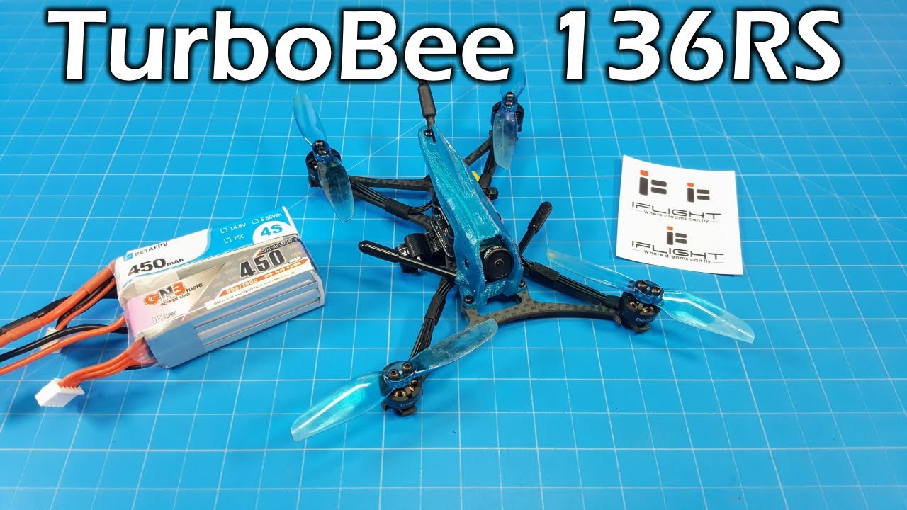 TurboBee 136RS // 4s Micro Drone // Does it rip and roar?