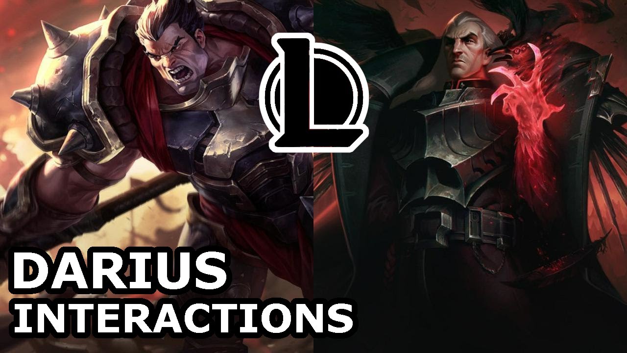 Darius Interactions with Other Champions | SWAIN RESPECTS HIM | League of Legends Quotes
