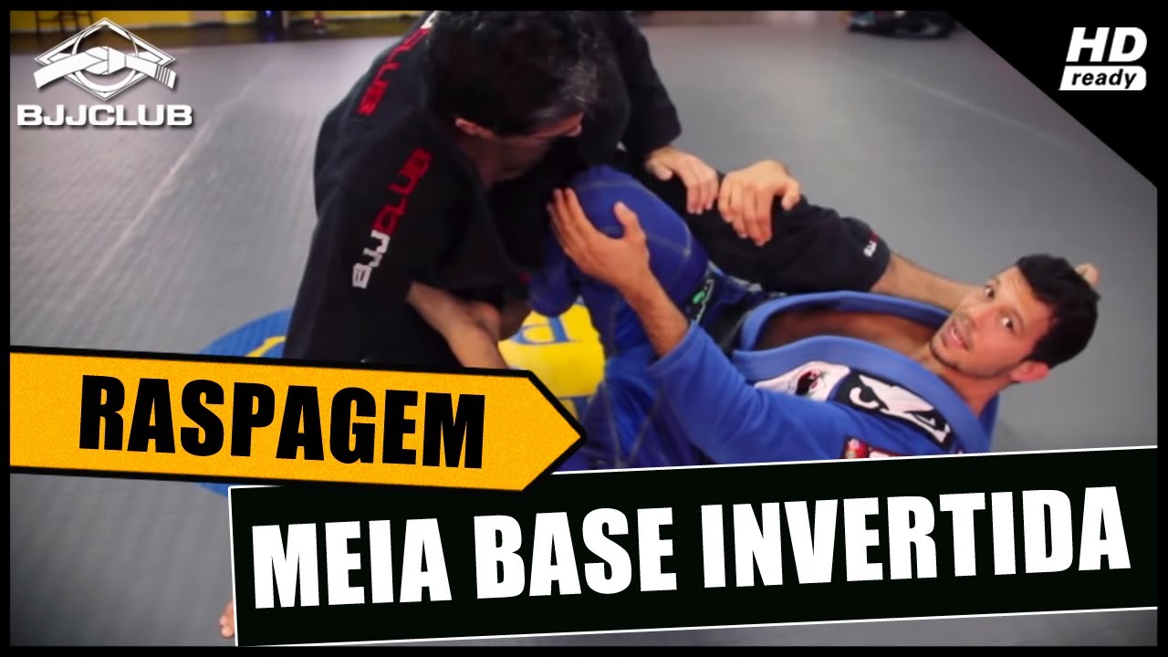 Jiu-Jitsu - Raspagem da Meia Guarda com Base Invertida - Eduardo Santoro 