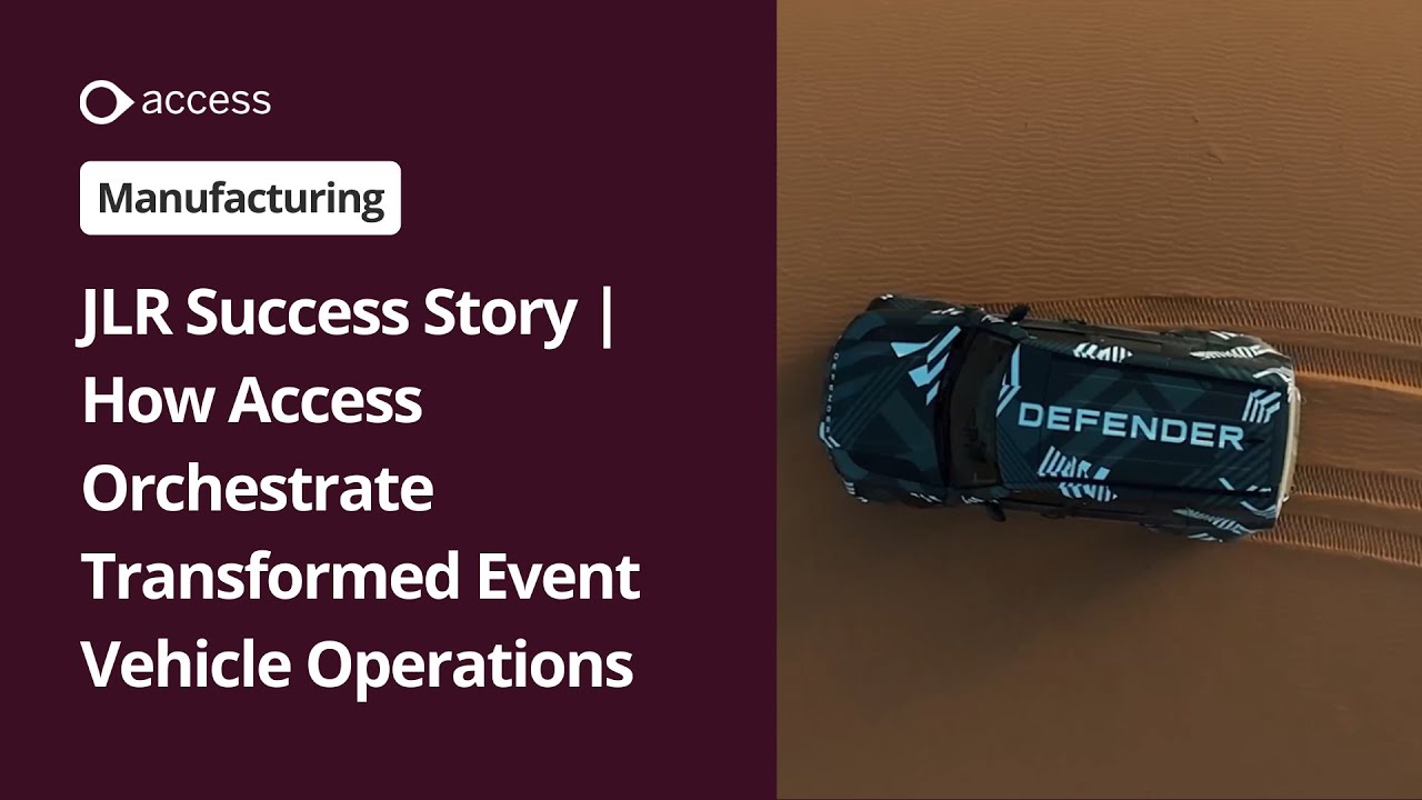 JLR Success Story | How Access Orchestrate Transformed Vehicle Operations