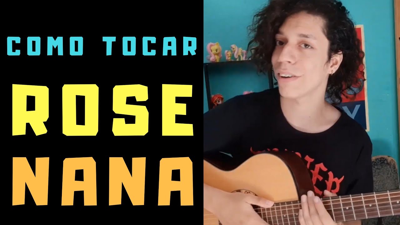 Como Tocar ROSE de NANA || Tutorial Facil Para Guitarra Acustica