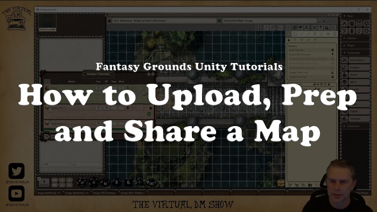 How to Upload, Prep and Share a Map | Fantasy Grounds Unity Tutorial