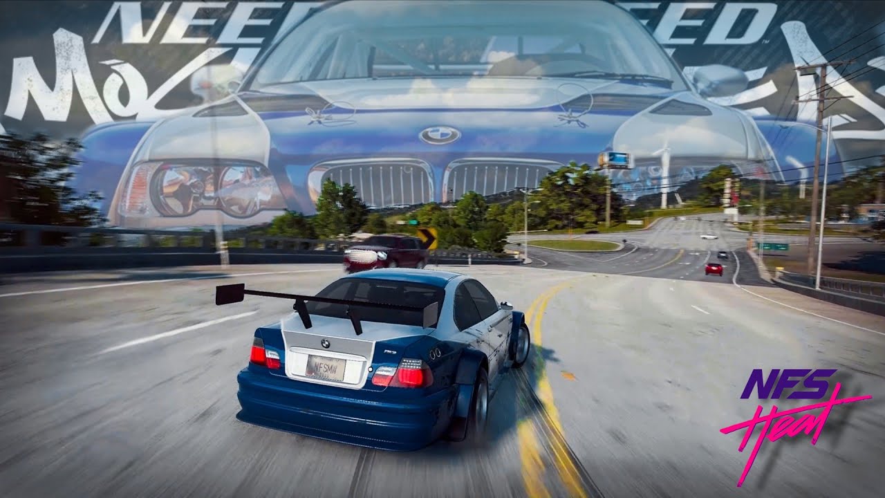 BMW M3 GTR in NFS Heat|Need For Speed Most Wanted|NFS Heat
