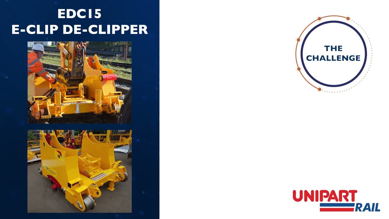 Maximising productivity for rail maintenance projects with the E-Clip De-Clipper