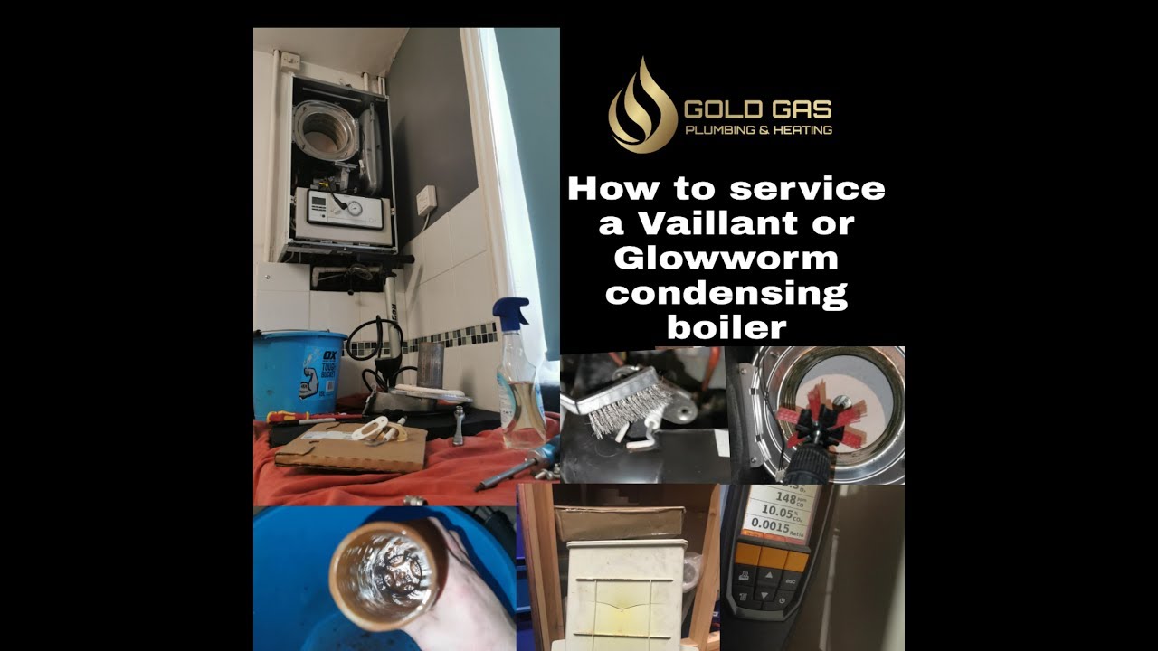 BOILER SERVICE - VAILLANT & GLOWWORM BOILER- HOW TO STEP BY STEP - FULL STRIPDOWN